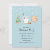 Invitation Sweet Winter Cookies Noël Party (Devant)