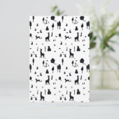 Invitation Sweet winter tarjeta invitación (Debout devant)