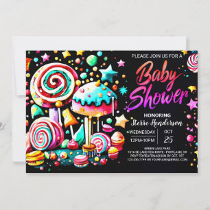 Invitation Sweet Wonderland Delight Baby shower