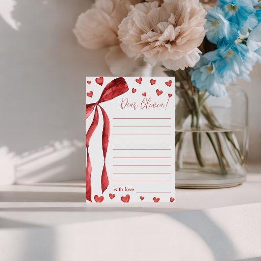 Invitation Sweetheart Birthday Time Capsule Card