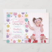 Invitation Sweetheart Candy Valentine 1er anniversaire Invita (Devant)