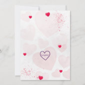 Invitation Sweetheart & Cupids 1st Birthday (Dos)