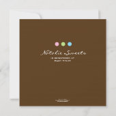 Invitation Sweets Shoppe 5x5 (Dos)
