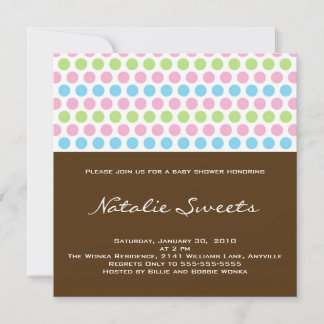 Invitation Sweets Shoppe 5x5