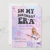 Invitation Swiftie inspiré Dans mon anniversaire anniversaire (Devant)