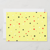 Invitation Swing On Over Girls Softball Anniversaire (Dos)