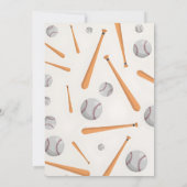 Invitation Swing personnel sur le Baby shower de l'équipe de (Dos)