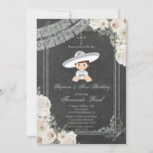 Invitation Sylvère de Fiesta mexicaine Baptême et anniversair (Devant)