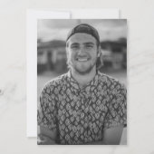 Invitation SYMBOLE 30e anniversaire adulte photo (Dos)