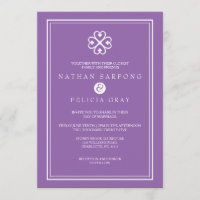 Symbole Adinkra Nyame Dua Mariage Lavender