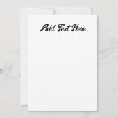 Invitation Symbole clé palestinien du droit au retour (Dos)