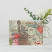 Invitation Symbole d'Art de New York (Debout devant)