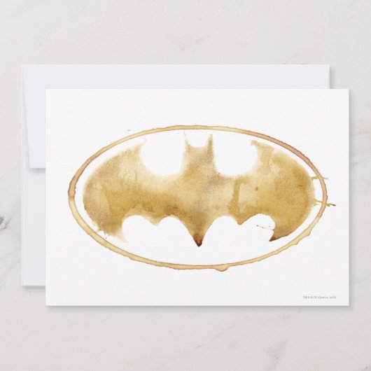 Invitation Symbole de chaume de café (Devant)