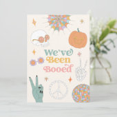 Invitation Symbole de jeu Voisin Retro Halloween Games Boo (Debout devant)