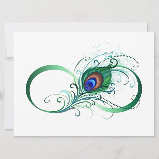Invitation Symbole de l'Infinity (Devant)