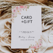 Invitation Symbole de mariage et de cadeau rose