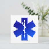 Invitation Symbole de Medical EMS (Debout devant)
