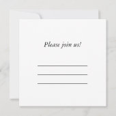 Invitation Symbole de Medical EMS (Dos)