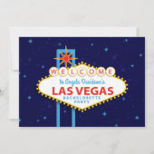 Invitation Symbole du Las Vegas Bachelorette Party (Devant)