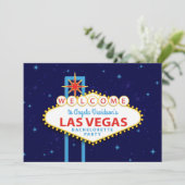 Invitation Symbole du Las Vegas Bachelorette Party (Debout devant)
