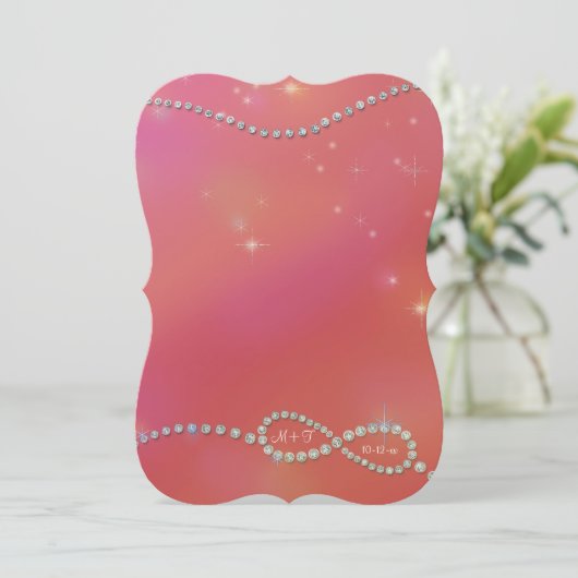 INVITATION SYMBOLE INFINI SYMBOLE INFINI AMOUR FLANC (Debout devant)