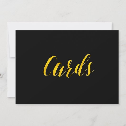 Invitation Symbole Mariage Chic Faux Gold Foil (Devant)