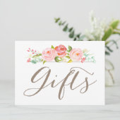 Invitation Symbole rose Garden Wedding Cadeaux (Debout devant)