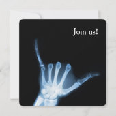 Invitation SYMBOLE Shaka X-Ray (Perdre la main) (Devant)