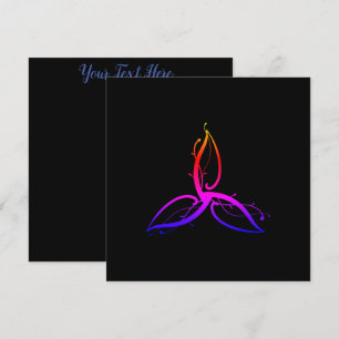 Invitation Symbole Triquetra Odin Norse Wicca