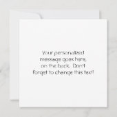 Invitation Symboles de religion du monde (Dos)