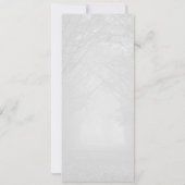 Invitation sympathie personnalisable merci photo verticale (Dos)