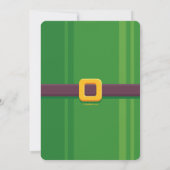 Invitation sympathique de lutin (Dos)