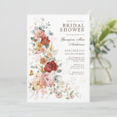Invitation Symphonie florale | Chic Garden Flower Fête des ma (Debout devant)