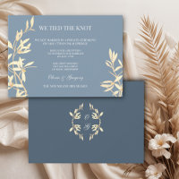 Symphonie florale intemporelle en bleu Nous avons