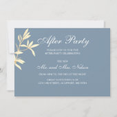 Invitation Symphonie florale intemporelle Mariage après la fê (Devant)