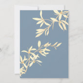 Invitation Symphonie florale intemporelle Vino avant Vows (Dos)