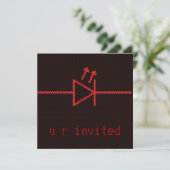 Invitation Symposium lumineux de LED (Debout devant)