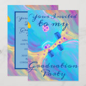 Invitation Synapse Pastel (Devant / Derrière)