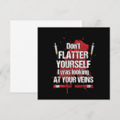 Invitation Synergologie phlébotomiste Médecine Phlébotomique (Devant / Derrière)