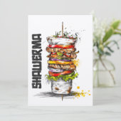 Invitation Système d'approvisionnement en charbon en métal br (Debout devant)