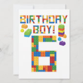 Invitation T-Shirt Licorne Chevauchant T-Rex Dinosaure Garçon (Dos)