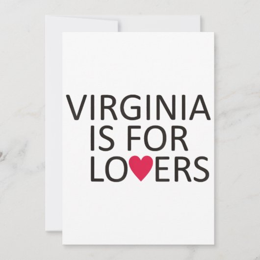 Invitation T-shirt Virginia State Virginia Home Tee Virginia (Devant)