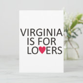 Invitation T-shirt Virginia State Virginia Home Tee Virginia (Debout devant)