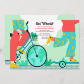 Invitation T'a des Roues (Devant / Derrière)