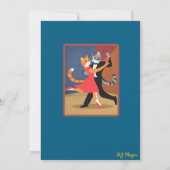 Invitation Tabbies dansants (Dos)