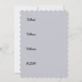 Invitation Tabby Orange Kitten Peinture - Art Chat original (Dos)