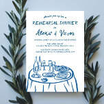 Invitation Table de répétition à main fantaisie personnalisée<br><div class="desc">Carte parfaite pour un dîner de répétition amusant ou une invitation de fiançailles ! L'art fait main pour vous ! Parfait pour une fête d'anniversaire, une douche nuptiale, une fête de bachelorette, une fête de fiançailles, un mariage ou autre événement. ENTIÈREMENT PERSONNALISABLE ! Cliquez sur "Personnaliser" ci-dessus pour modifier le...</div>