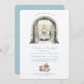 Invitation Table de salle à manger | Christmas Breakfast (Devant / Derrière)