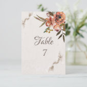 Invitation Table Fleurs d'Automne à l'Aquarelle   (Debout devant)