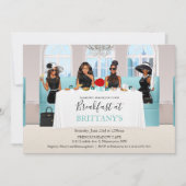 Invitation Table noire afro-américaine (Devant)